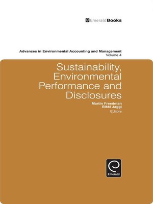 cover image of Advances in Environmental Accounting and Management, Volume 4